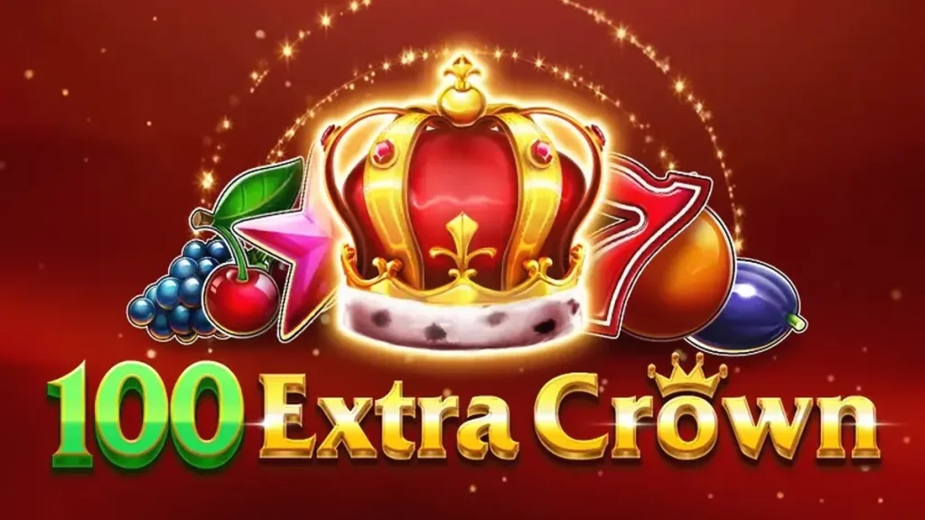 100 Extra Crown স্লট গেমের ইন্টারফেস